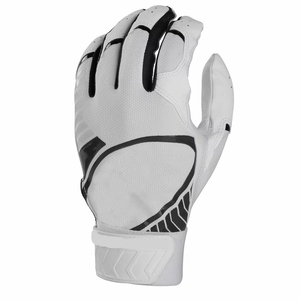 High Quality <b>Baseball</b> Batting <b>Gloves</b> White Black Flexible Grip Breathable Wrist Support Batting <b>Gloves</b> for <b>Baseball</b> Softball - Product Image 3