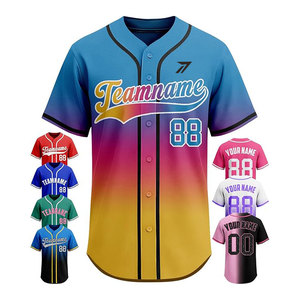Maillot de baseball style Burnout pour hommes et femmes, effet maille transparente, respirant, logo personnalisé, OEM, vente en gros - Product Image 1