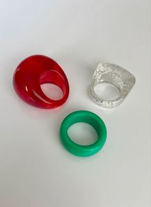 Luxurious Resin Napkin Rings Buckles Party <b>Cloth</b> Rings for <b>Table</b> Multi Color Epoxy Resin Napkin Ring Hot Sale - Product Image 4