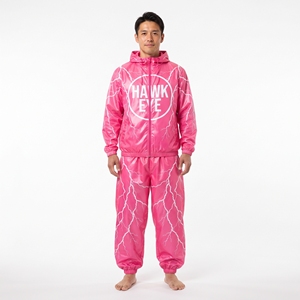 Ensemble complet de survêtement coupe-vent personnalisé pour hommes – Vêtements de sport athlétiques en gros - Product Image 3