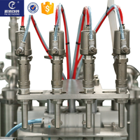 Machine de remplissage entièrement automatique pour flacons en verre – Solution de haute précision contrôlée par PLC pour boissons, jus, confitures, shampoings et huiles