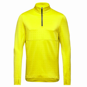 Highly Breathable Thermal <b>Mid</b>-<b>layer</b> Wth Zippered Pockets Jacket Best Quality Sports Wear Clothing 1/4 Zipper Long Sleeve Jacket - Product Image 1