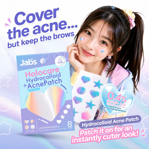 Parches Hidrocoloides para el Acné Jabs Holocare – Diseño Holográfico, 8 Parches x 10 Sobres - Product Image 3
