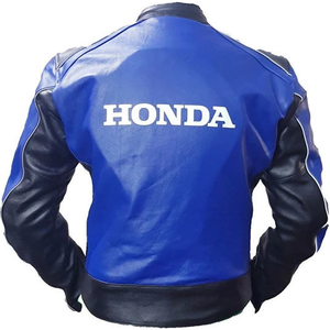 Chaqueta de Motociclismo Zonda para Hombre, Cuero Vacuno Genuino, Protección Nivel 2 CE con Hombro Reforzado - Product Image 2
