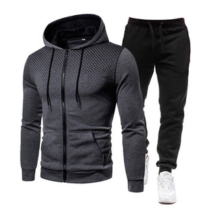 Trajes Deportivos Personalizados con Logotipo, de Lujo, Transpirables, con Capucha, de Longitud Completa, Peso Medio, para Entrenamiento, Gimnasio, Fitness, para Hombre - Product Image 2