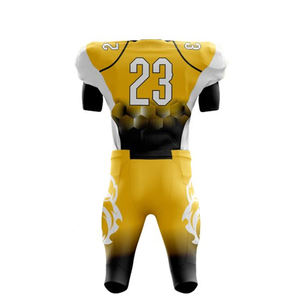 Uniformes de Fútbol Americano de Manga Corta Estampados de Alta Calidad, Tallas Grandes, Antibacterianos, con Logotipo Personalizado, Venta al Por Mayor - Product Image 3