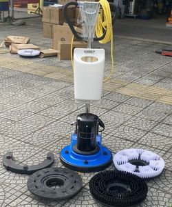 Pulidora de Pisos Industrial Eléctrica Profesional Nueva de 2.0HP, Máquina Pulidora Multifunción de 17 Pulgadas con Velocidad de 175 RPM - Product Image 2