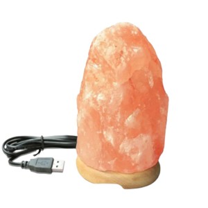 Lámpara de Sal Natural del Himalaya, Pulida, de Material Orgánico, con Tacto Real, Forma Geométrica, Ecológica, Ionizadora, 1-2 Kg, SE-1049 Sian - Product Image 5