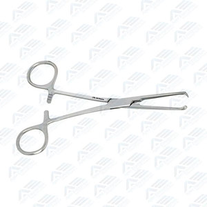 Instrumentos Médicos, Equipos Quirúrgicos, Pinzas de Allis de Alta Calidad para Tejidos y Sujeción, 14 cm, Rectas, con Mordaza Dentada - Product Image 6