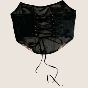 2026 New Style Customized Vintage Inspired Women Graphic Tie Front Crop Tank <b>Top</b> Streetwear Fashion OEM Women's Shirts Supplier - Product Image 4