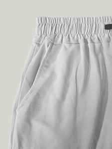 Pantalons en molleton amples personnalisés avec patchs brodés de haute qualité, style streetwear, vente en gros de joggers streetwear - Product Image 5