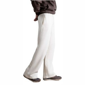 <b>White</b> Relaxed Fit Fleece <b>Trouser</b> - Product Image 3
