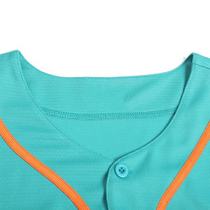 ชุดกีฬากีฬาเสื้อเจอร์ซีย์สโมสรเบสบอลของผู้ชายดีไซน์ตามสั่ง - Product Image 3