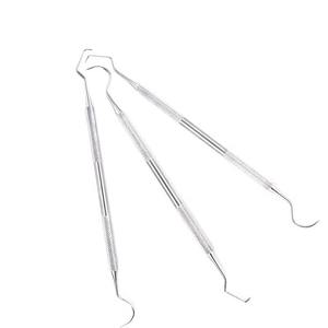 HERMANN MEDITECH Instrument manuel professionnel d'hygiène buccale en acier inoxydable, détartreur dentaire réutilisable pour l'élimination de la plaque et du tartre - Product Image 3