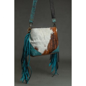 LW Women's Bohemian Cross Body <b>Bag</b> Stylish Single Strap Leather Shoulder <b>Bag</b> Tassel Chain Decoration Portable <b>Sling</b> <b>Bag</b> Girls - Product Image 6