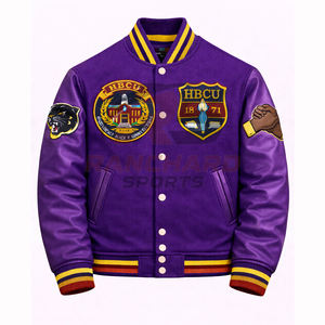 Veste universitaire légère pour homme HBCU, coupe confortable, veste universitaire personnalisée, veste de collège, veste universitaire sur mesure - Product Image 1