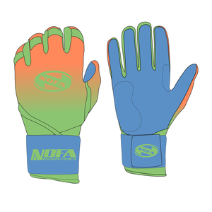Guantes de Béisbol de Cuero Genuino Profesionales, Ambidiestros, con Cierre de Hebilla, Acolchados, Transpirables, Antideslizantes, Personalizables - Product Image 3