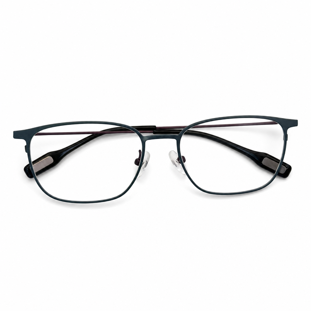 Frames For Eyeglasses Photochromic UV420 Square Full Rim Titanium Lightweight Pure Titanium Prescription Ready B2B Supply OEM