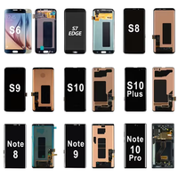 Prix d'usine pour écran tactile LCD de téléphone portable S8 S9 S10 Plus avec garantie d'un an, affichage In-cell HN-0730 4.7-7