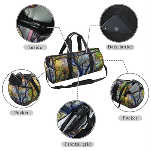 Bolsa Deportiva con Patrón Geométrico Corgi, Correa Ajustable, Cierre de Cremallera, Resistente al Agua, Poliéster, Capacidad de 20L, para Uso Deportivo Unisex - Product Image 5