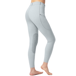 Culotte à séchage rapide Performance Leggings Poche Impression en silicone Pantalon de sport équestre en plein air Jodhpur et culotte - Product Image 3