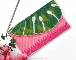 Bolso de Mano Tipo Clutch de Verano con Limones, Bordado a Mano con Cuentas, Bolso Portátil Personalizado para Fiestas Nocturnas, Bodas, Diseño de Moda de Lujo - Product Image 6