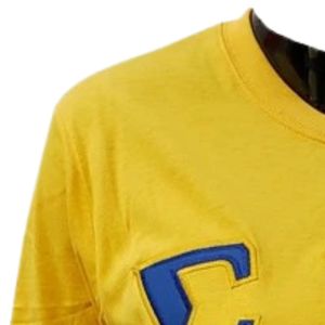 Camiseta Personalizada de Manga Larga para Mujer con Logotipo de Letras Griegas Bordadas, Cuello Redondo, Estilo Casual Universitario, Ropa de Hermandad, Venta al Por Mayor - Product Image 3