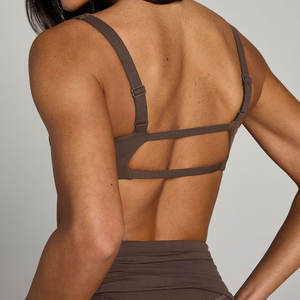 Nuevo sujetador deportivo personalizado para mujer, de talla grande, material transpirable, para mujer. - Product Image 2