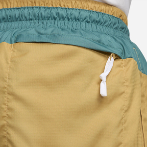 Shorts de baseball confortables pour hommes, couleur unie, séchage rapide, respirants, en toile de coton, taille élastique, logo imprimé - Product Image 4