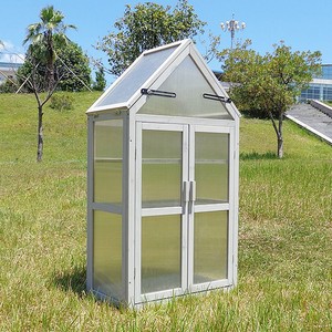 Mueble Botánico de Madera de Teca con Puertas de Vidrio - Instalación en Mesa - Diseño Moderno de Mediados de Siglo - Venta al por Mayor en India - Product Image 3