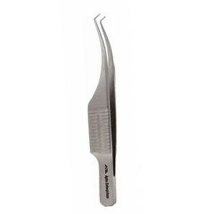 Pinzas de microsutura Barraquer Colibri, instrumento oftálmico de precisión, diseño sin plataforma, punta de 0.40 mm, 1x2 dientes, manual - Product Image 5