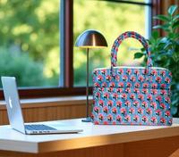Sacs pour ordinateur portable de haute qualité, porte-documents d'affaires, housse pour ordinateur portable en coton matelassé imprimé, sac souple pour ordinateur portable pour le bureau, les voyages et le quotidien