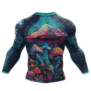 Camiseta de Natación para Hombre, Protección Solar, Estampada, Bajo MOQ 2026 - Product Image 1