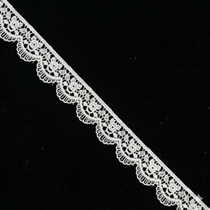 Dentelle en organza brodée de roses florales, soluble dans l'eau, 100% polyester, maille, accessoires vestimentaires, bordures pour enfants, chaussures, sacs - Product Image 3