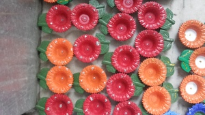 Lámpara de Aceite de Arcilla Ecológica para Decoración Diwali, Culto en Templos y Decoración del Hogar |   OEM y Marca Privada - Product Image 6