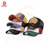 Gorra Trucker Deportiva Personalizada de Alta Calidad con Letras Bordadas en 3D, 100% Algodón, Lona, Hebilla Metálica, Unisex, para Exteriores