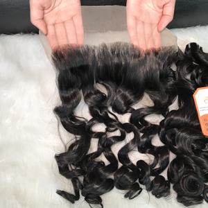 Extensiones de cabello humano 100% puro sin procesar de larga duración grado 12 de origen vietnamita, venta al por mayor - Product Image 3