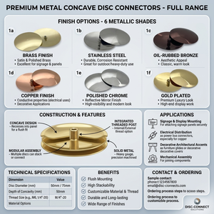 Conchos en laiton de 4 pouces, traditionnels, plaqués argent et or, gravés et sculptés, OEM, vente en gros, marque privée, qualité export pour ceintures - Product Image 6