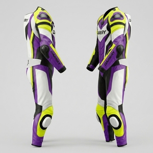 Combinaison en cuir personnalisée pour moto de course, équipement de protection moto OEM en gros, vêtements de pilotage pour la piste, combo gants et bottes - Product Image 3
