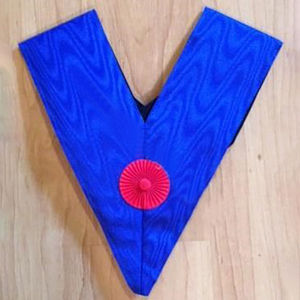 Collar de 12º Grado del Rito Escocés, Collar Masónico Personalizado de Alta Calidad, Bordado en Nailon, Collares Masónicos Personalizados Más Vendidos - Product Image 4