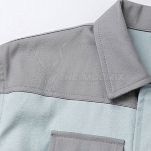 Vêtements de travail Combinaison de mécanicien de haute qualité en polyester respirant et durable Uniforme de service de garage pour hommes - Product Image 2