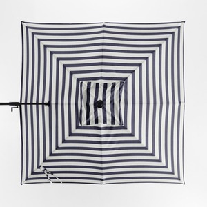 Minimalist <b>Garden</b> Patio <b>Sun</b> Beach <b>Umbrella</b> Base & Top From Metal With Waterproof Fabric For Outdoor Furniture Used - Zebra - Product Image 3
