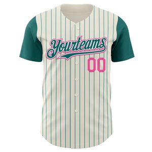 Maillot de baseball à manches courtes en polyester respirant 100 % personnalisable avec impression par transfert thermique – Idéal pour l'été et toutes les saisons – Vente en gros - Product Image 4