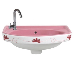 Artículos sanitarios Fregadero de cerámica completo Lavabo de baño Lavabo antiguo Fregaderos de baño de pie Lavabo de pedestal - Product Image 2
