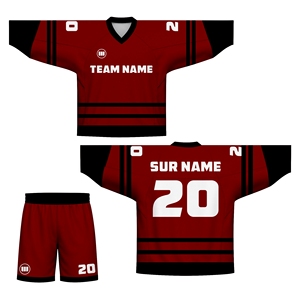 Camiseta Deportiva Ligera de Poliéster para Lacrosse, Uniforme Personalizado para Equipos Deportivos, Transpirable, de Secado Rápido, Sublimado - Product Image 1