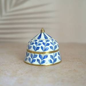 ผู้ผลิตและผู้ส่งออกขายส่ง Hs Husnain Crafts กล่องสี่เหลี่ยมลายดอกไม้ ขนาดสั่งทำได้ ผลิตด้วยมือ 100% สไตล์โมเดิร์น - Product Image 4