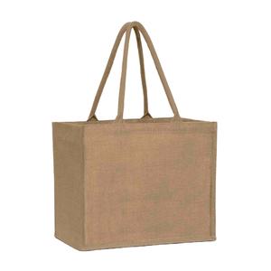 กระเป๋าผ้าปอแฟชั่นที่มีการพิมพ์โลโก้ที่กำหนดเองทนทานถุงช้อปปิ้งถือสำหรับใช้ในชีวิตประจำวันจากบังคลาเทศ - Product Image 6