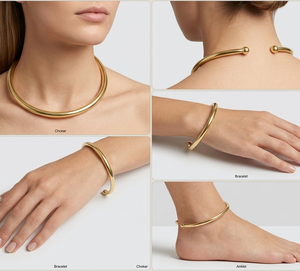 Conjunto de Pulsera y Tobillera Bohemia de Latón Pulido y Aleación de Zinc de Primera Calidad |   Joyería de Fiesta para Mujer |   Accesorios de Moda de Lujo - Product Image 2