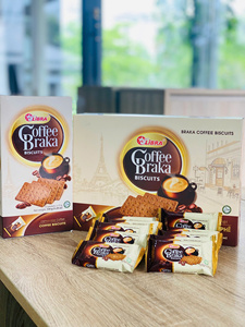 แครกเกอร์กรอบรสครีมกาแฟ 360 กรัม ขนมอบกรอบหวานน้อยในกล่อง - Product Image 2