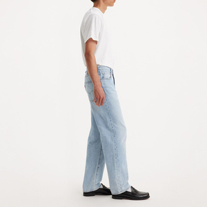 Jean vintage Kodo Levs High Street respirant, léger, 100 % coton, taille mi-haute, coupe droite, fabrication ODM sur mesure - Product Image 3